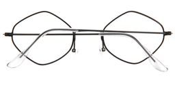 Kyra Geometric Black Glasses2