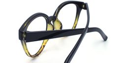 Audrey Hepburn Yellow-Tortoise Cat Eyeglasses3