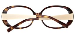 Lzefia Oval Tortoise Glasses2
