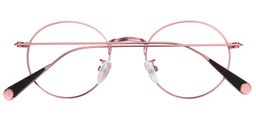 Lilith Round Pink Glasses 2