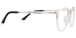 Shirley Round Clear Glasses5