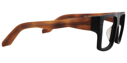 Avery Rectangle Brown Glasses3