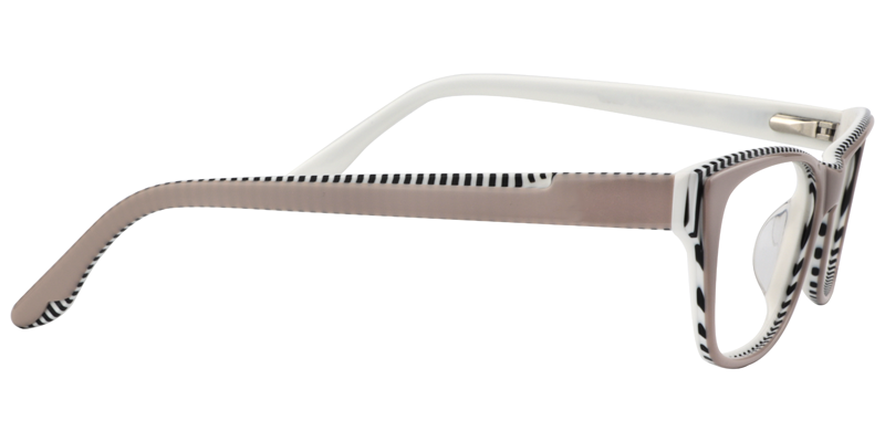 Rectangle Beige Glasses4