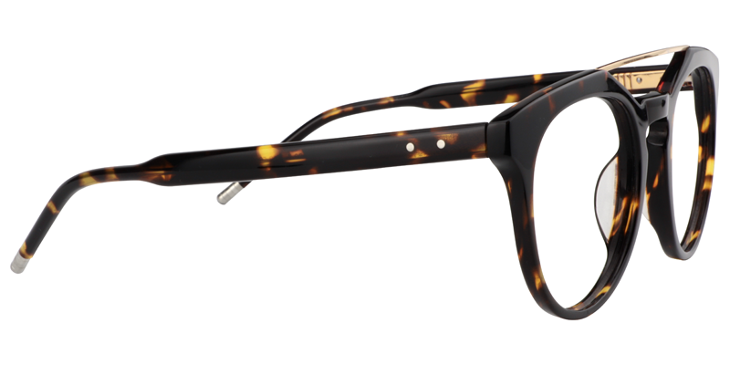 Aviator Tortoise Glasses | Zeelool Eyeglasses4