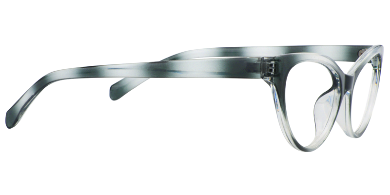 Cateye Dark Green Reading Glasses | Zeelool Reading Glasses4