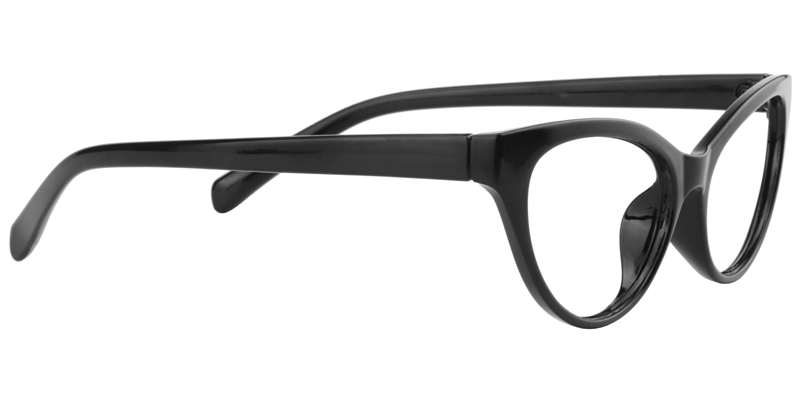 Cateye Black Reading Glasses | Zeelool Reading Glasses4