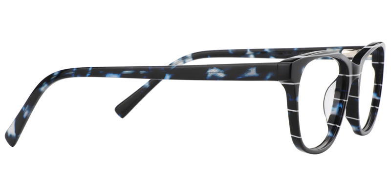 Rectangle Black Glasses4