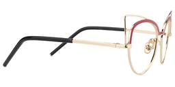 Logan Cat Eye Red Glasses4