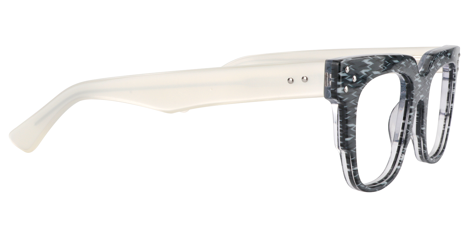 Square Gray Glasses | Zeelool Glasses2