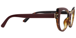 Cynthia Cat Eye Red Glasses3