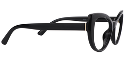 Cynthia Cat Eye Black Glasses4