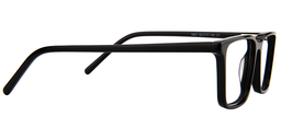 Aly Rectangle Black Glasses5