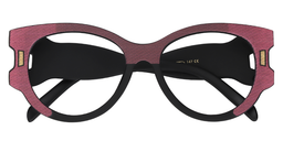 Jessie Round Purple Glasses1