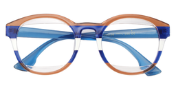Erica Round Brown-Blue Glasses1