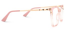 Rokea Square Pink Glasses2