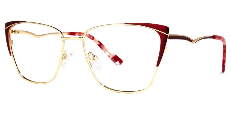 Tammi Cateye Red Glasses