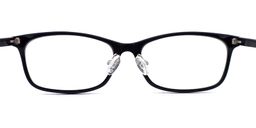 Judy Rectangle Black Glasses2