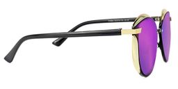 Rochelle Geometric Purple Sunglasses2