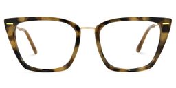 Katina Square Tortoise Glasses0