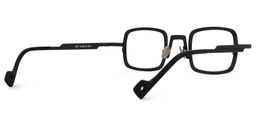 Roselyn Square Black Glasses3