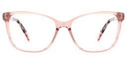 Genie Square Pink Glasses0