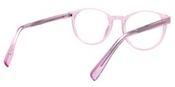 Andrew Round Pink Glasses2