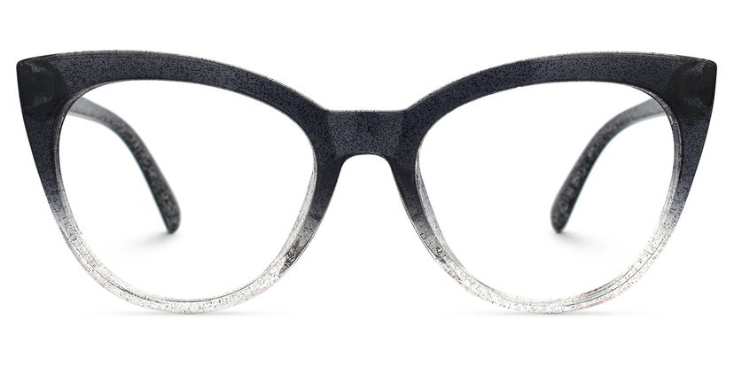 Ellzey Cateye Dark-Gray Glasses