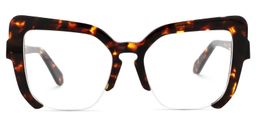 Valencia Cateye Tortoise Glasses0