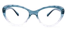 Warren Cateye Blue Glasses0