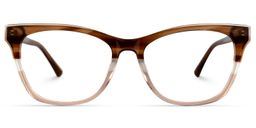 Freed Cateye Brown Glasses0