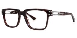 Jennie Square Brown Glasses1