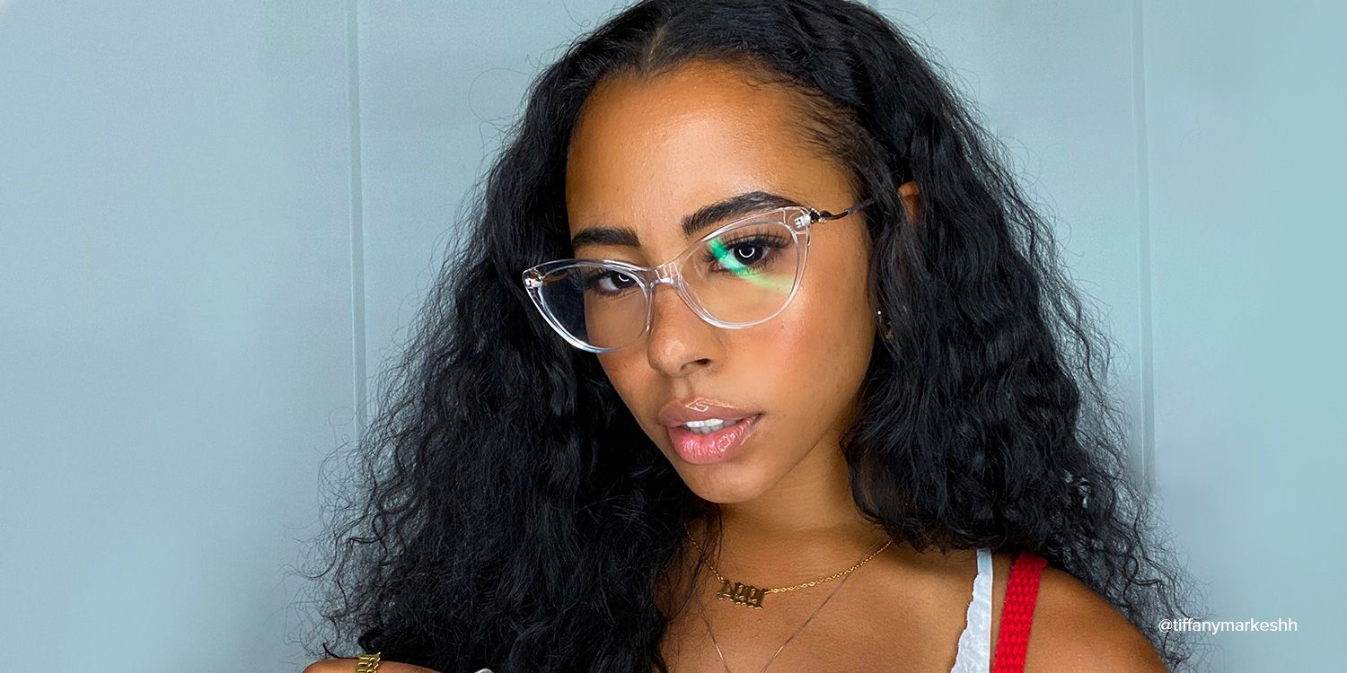 Cat Eye Clear Glasses | Zeelool Glasses1