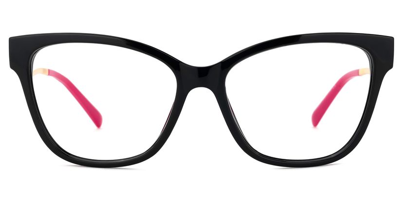 Stevens Cateye Black Glasses
