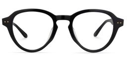 Dobbs Round Black Glasses0