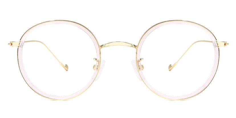 Ruffin Round Clear Glasses