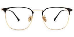 Rousselle Square Black Glasses0