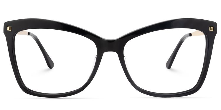 Isaebella Butterfly Black Glasses