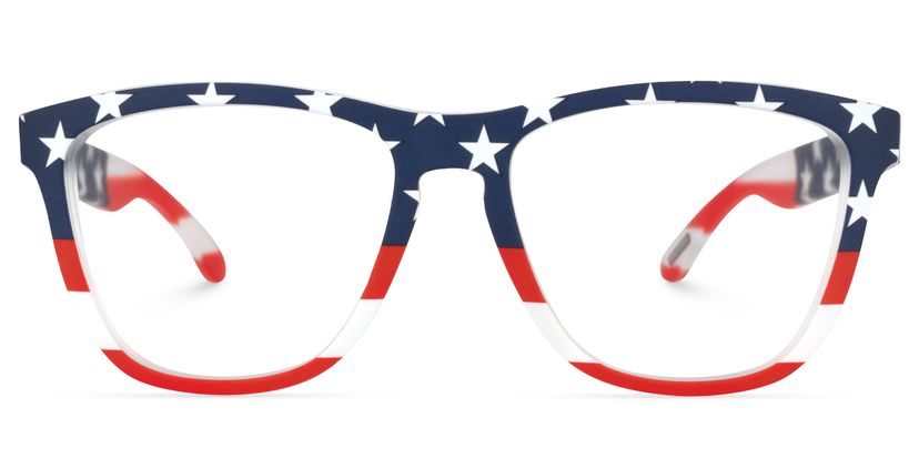 Theo Square USA Flag Glasses