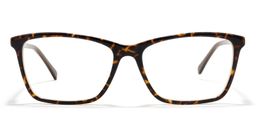 Edison Rectangle Tortoise Glasses0