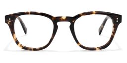 Elton Square Light-Tortoise Glasses0