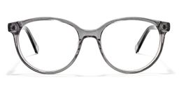Emanuel Round Gray Glasses0