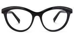 Sean Cat Eye Black Glasses0