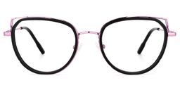 Ethan Cateye Black Glasses0
