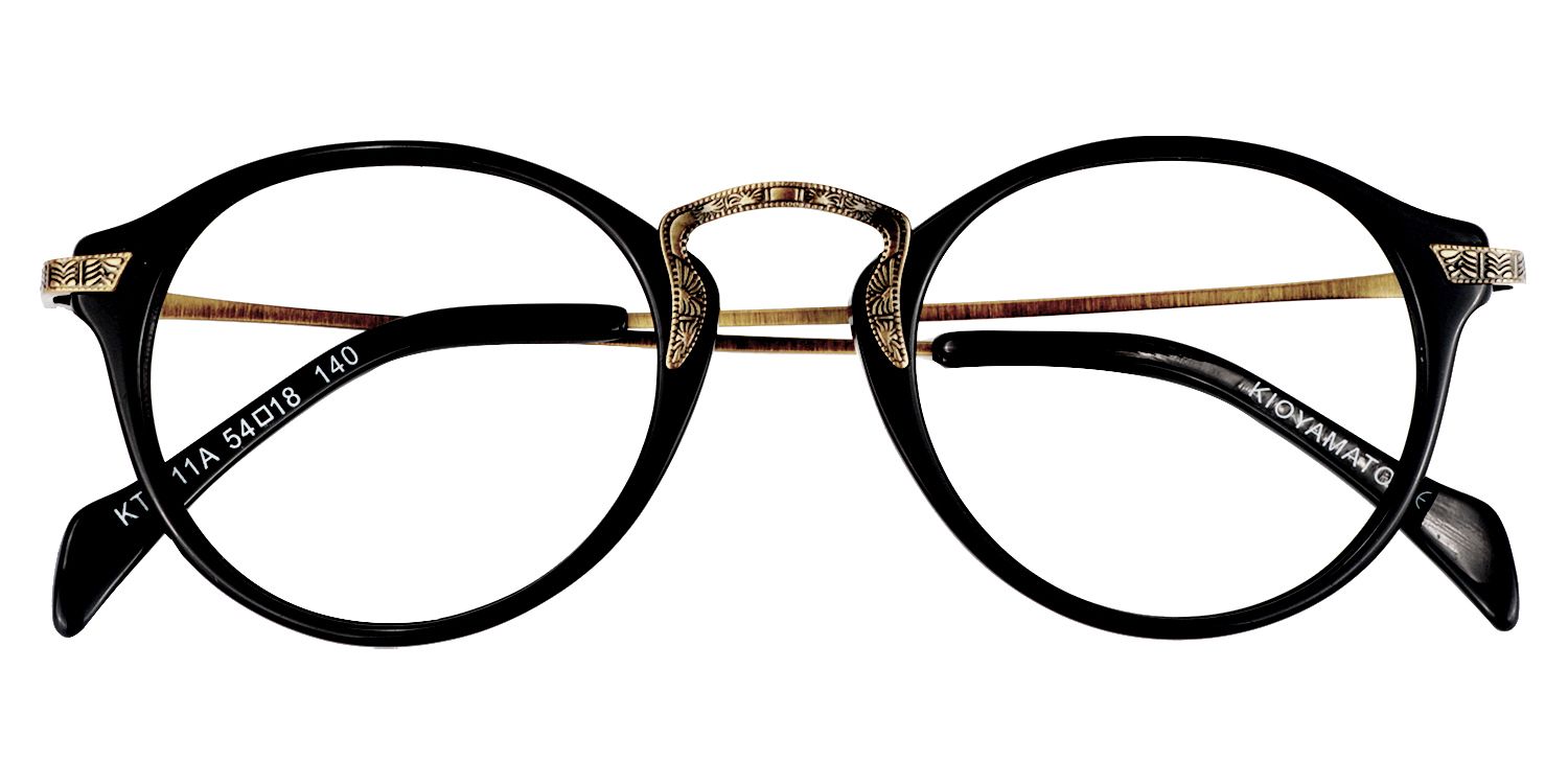 Round Black Glasses | Zeelool Glasses1