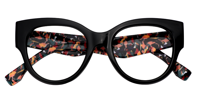 Round Black Eyeglasses1