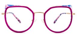 Felix Cateye Purple Glasses0