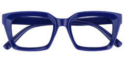 Ena Rectangle Blue Reading Glasses1