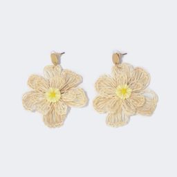Stylish Petaloid White Earrings1