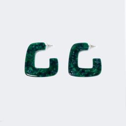 Stylish C Letter Shape Tortoise Earrings0