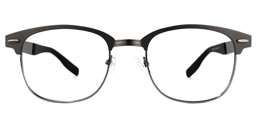 Shonia Browline Gray Glasses